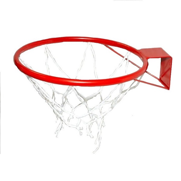 Корзина баскетбольная №1 d-240мм труба с упором и сеткой