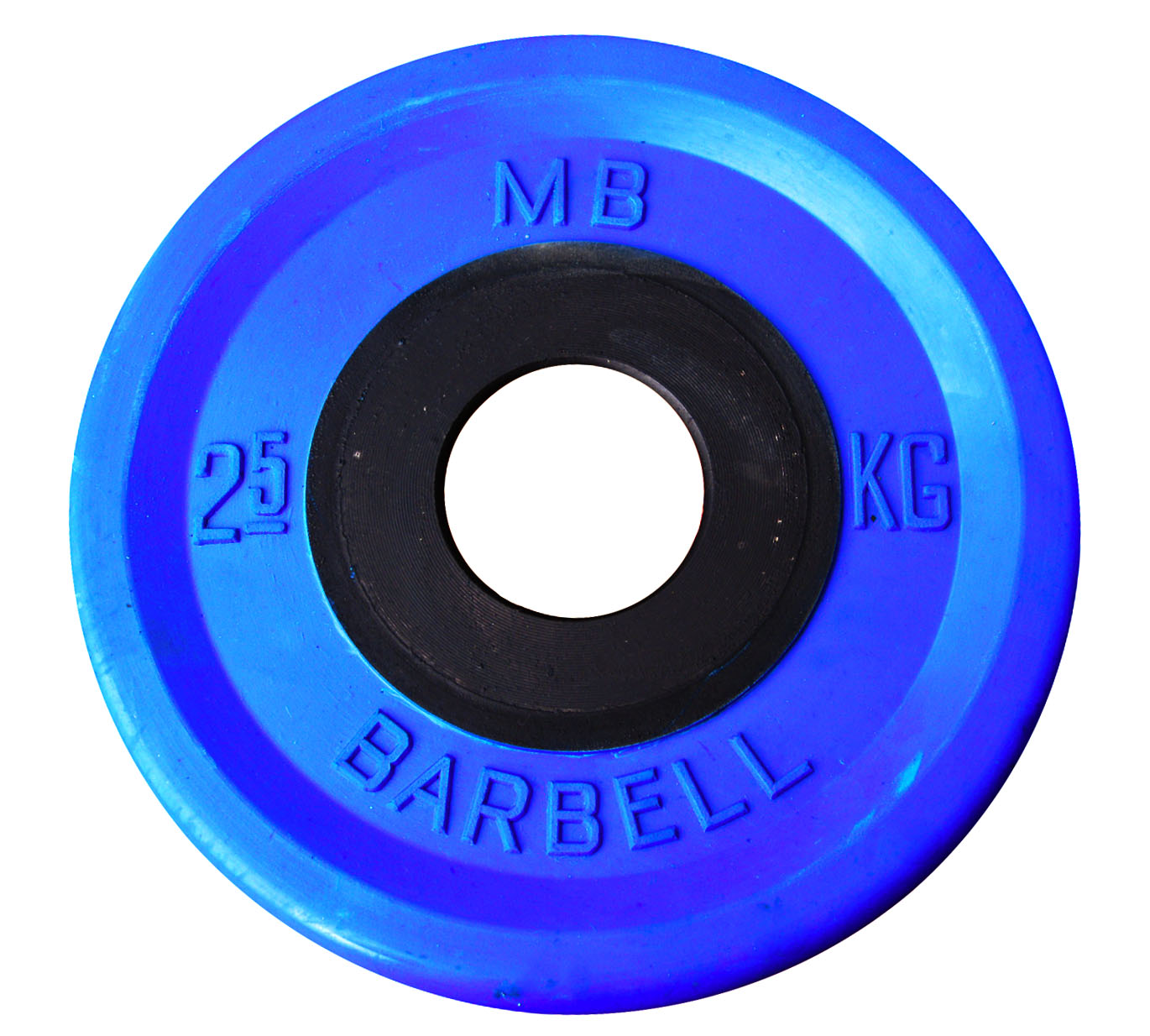 Диск обрезиненный Евро-классик Barbell  2,5кг. Синий