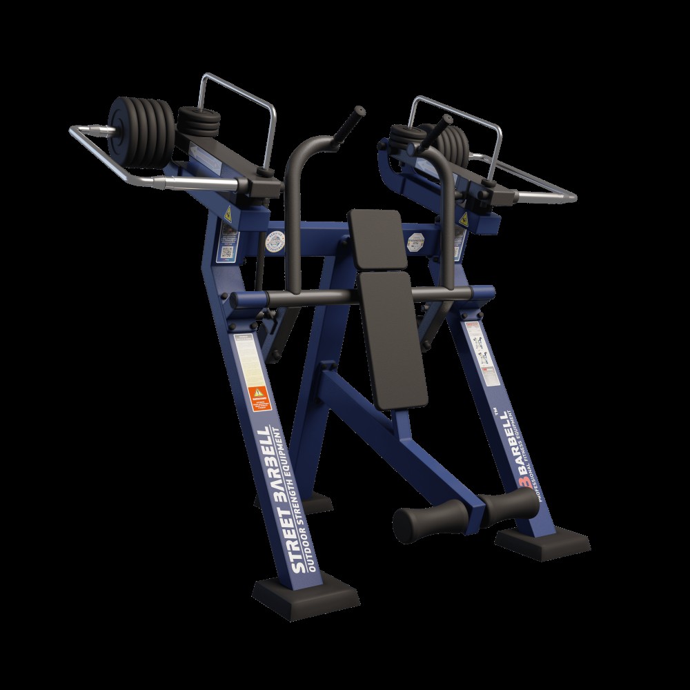 Тренажер Street Barbell Пресс в положении стоя с изменяемой нагрузкой 