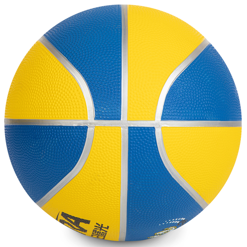 Мяч баскетбольный AURORA Sports, размер 7, материал-резина, сине-желтый