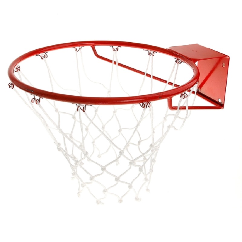 Корзина баскетбольная №7 d-450 мм стандартная (труба - 16мм) с упором, без сетки