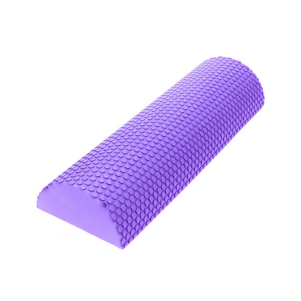 Ролик для йоги полукруг 30x15x7.5см, материал ЭВА